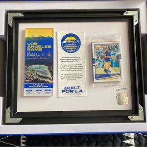 LA Rams So-Fi Stadium Inaugural Season Collectors Item